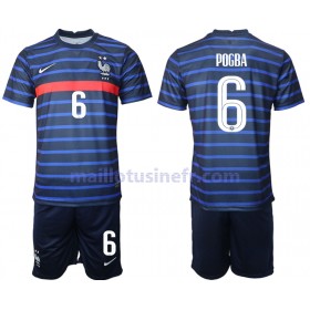 Maillot de Foot France Paul Pogba 6 Domicile UEFA EURO 2020 - Enfant